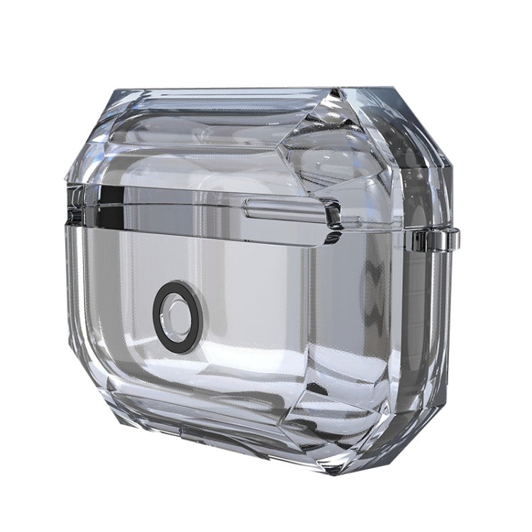 For AirPodS Pro RJT-AP-03 Bluetooth Earphone Transparent Soft Case TPU Protection Cover