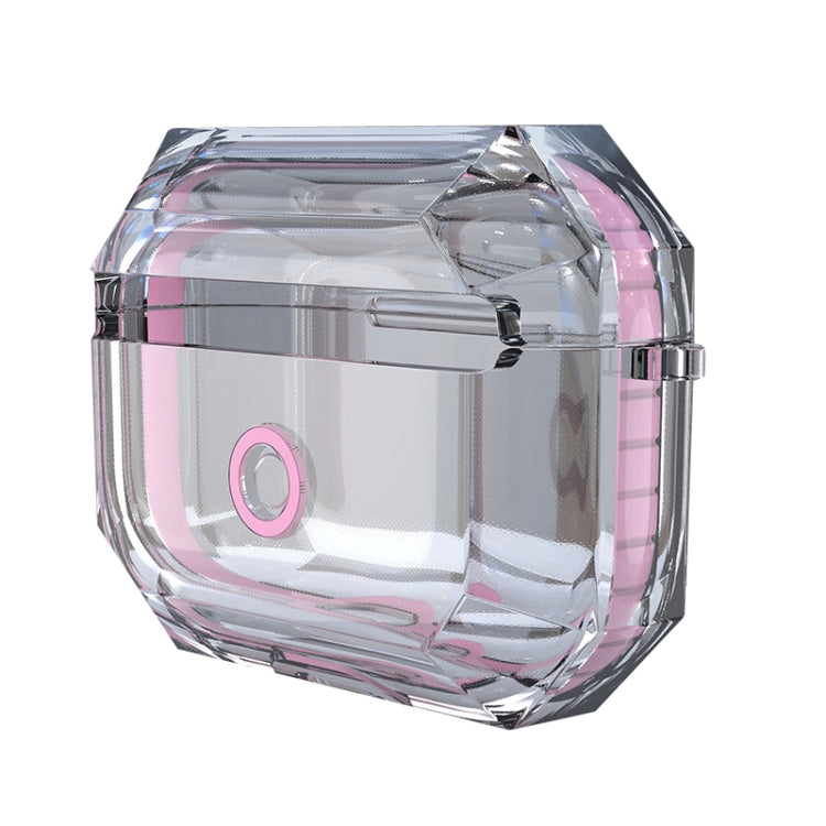 For AirPodS Pro RJT-AP-03 Bluetooth Earphone Transparent Soft Case TPU Protection Cover