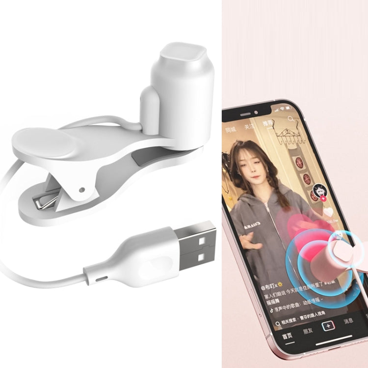 T2 Screen Clicker USB Grab Buyer Live Broadcast Automatic Screen Clicker, T2 White, T2 Pink