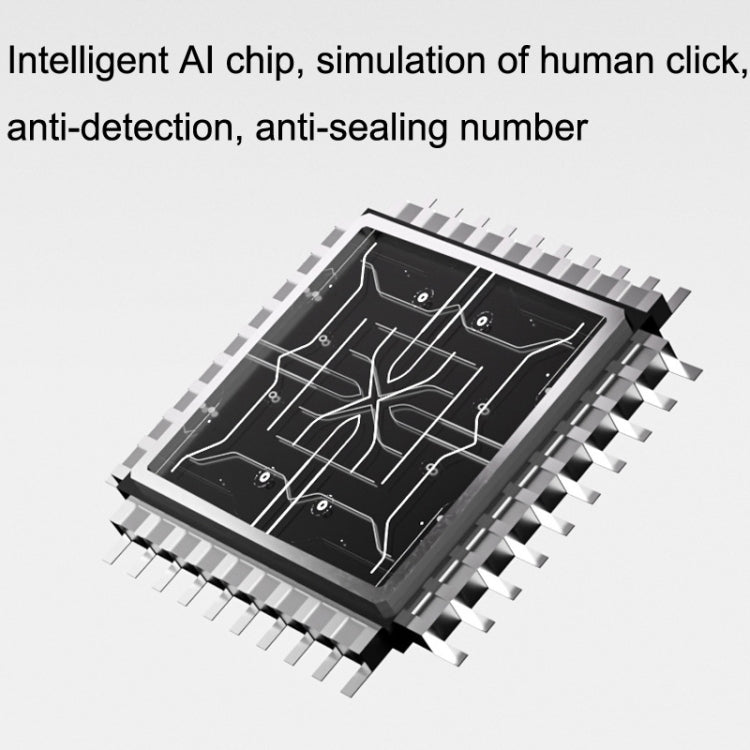 T2 Screen Clicker USB Grab Buyer Diffusion en direct Clicker d'écran automatique, T2 Blanc, T2 Rose