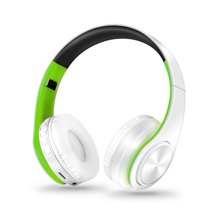 LPT660 Bluetooth Wireless Headset HIFI Stereo Sports Headphones, LPT660 (White Red), LPT660 (White Blue), LPT660 (White Green), LPT660 (White Orange), LPT660 (White Pink), LPT660 (White Gold), LPT660 (Black+Green), LPT660 (White Rose Gold)             ...