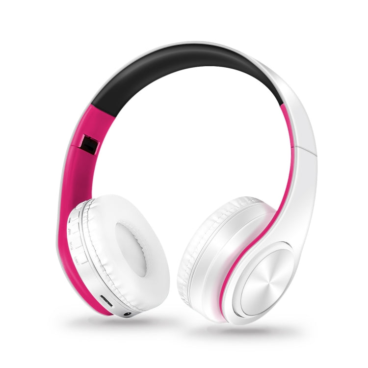 LPT660 Bluetooth Wireless Headset HIFI Stereo Sports Headphones, LPT660 (Black Rose Gold), LPT660 (White Red), LPT660 (White Blue), LPT660 (White Green), LPT660 (White Orange), LPT660 (White Pink), LPT660 (White Gold), LPT660 (Black+Green)             ...