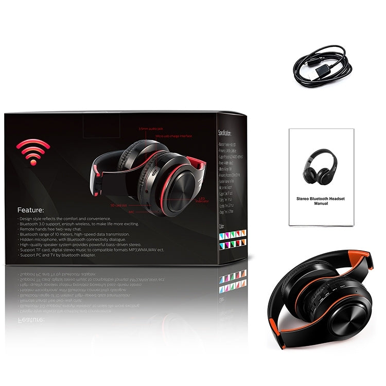 LPT660 Bluetooth Wireless Headset HIFI Stereo Sports Headphones, LPT660 (White Red), LPT660 (White Blue), LPT660 (White Green), LPT660 (White Orange), LPT660 (White Pink), LPT660 (White Gold), LPT660 (Black+Green), LPT660 (White Rose Gold)             ...