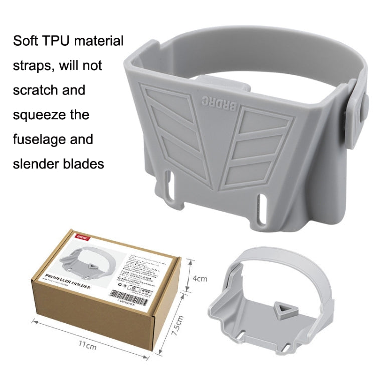 BRDRC DJI-9265 For DJI Mini 3 Pro / Mini 3 Beam Paddle Device Propeller Blade Retainer, For DJI Mini 3 Pro(Gray), For DJI Mini 3 Pro(Red), For DJI Mini 3 Pro(Orange)