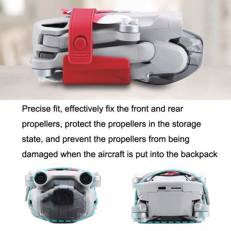 BRDRC DJI-9265 For DJI Mini 3 Pro / Mini 3 Beam Paddle Device Propeller Blade Retainer, For DJI Mini 3 Pro(Gray), For DJI Mini 3 Pro(Red), For DJI Mini 3 Pro(Orange)