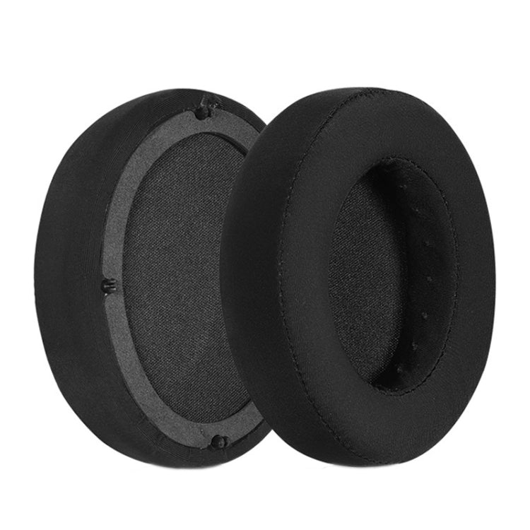 For Edifier W855BT 2pcs Headset Soft and Breathable Sponge Cover, Color: Black Protein, Black Protein, Brown Protein, Black Lambskin, Brown Lambskin, Black, Brown, Black Ice Silk, Black Net