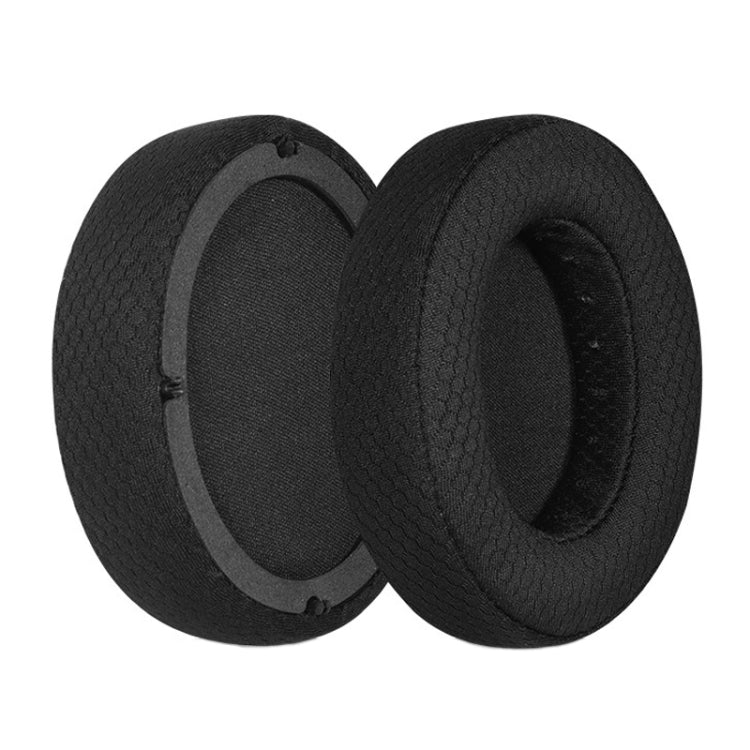 For Edifier W855BT 2pcs Headset Soft and Breathable Sponge Cover, Color: Black Protein, Black Protein, Brown Protein, Black Lambskin, Brown Lambskin, Black, Brown, Black Ice Silk, Black Net