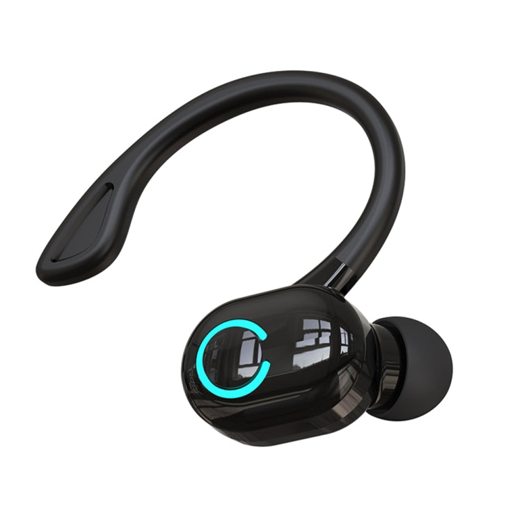 S10 Bluetooth Headset Business Model Hanging Ear Type Stereo Earphone, S10 Black