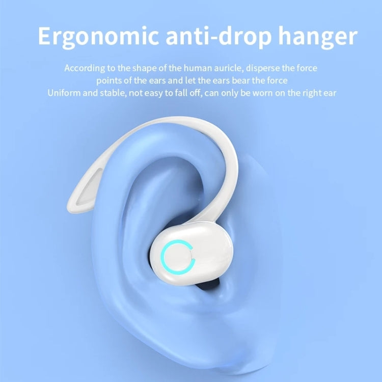 S10 Bluetooth Headset Business Model Hanging Ear Type Stereo Earphone, S10 Black