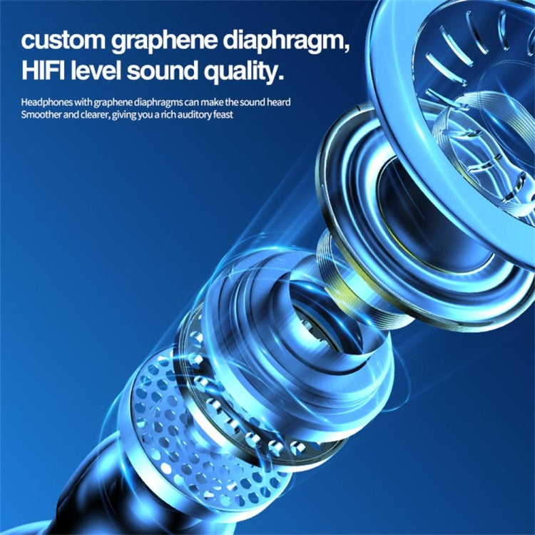 M5 Digital Display Bluetooth Headset Mini In-ear Invisible Headphones, M5 Skin Color, M5 Pink, M5 Green, M5 Black, M5 White