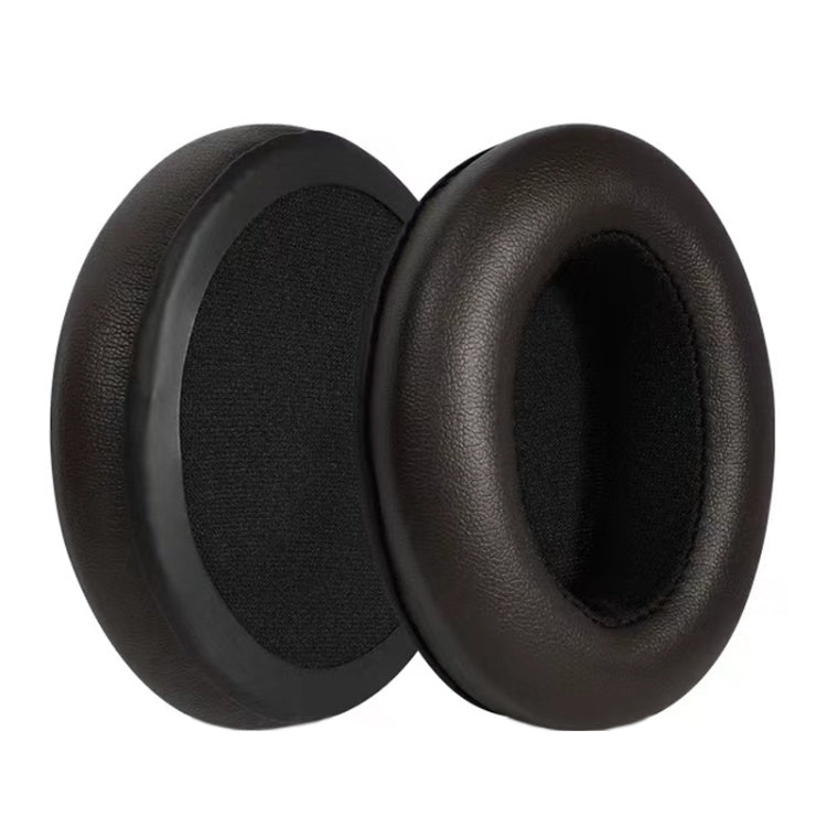 For Sennheiser Momentum 2pcs Soft Comfortable Headset Sponge Cover, Color: Black Protein, Black Protein, Brown Protein, Black Lambskin, Brown Lambskin