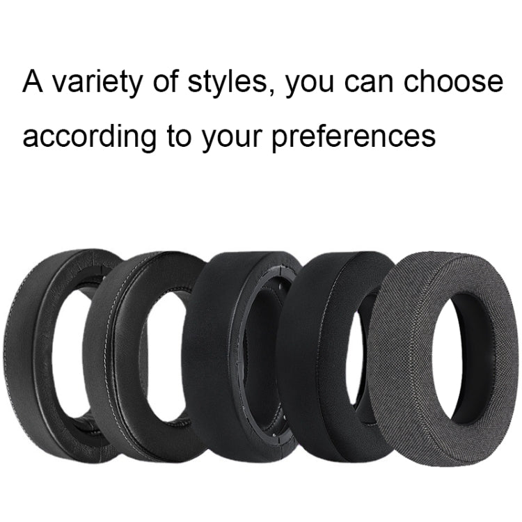 2pcs Headphones Soft Foam Cover For Corsair HS60/50/70 Pro, Color: Black, Black, Black+Sewing, Black Thicken, Gray, Black Ice