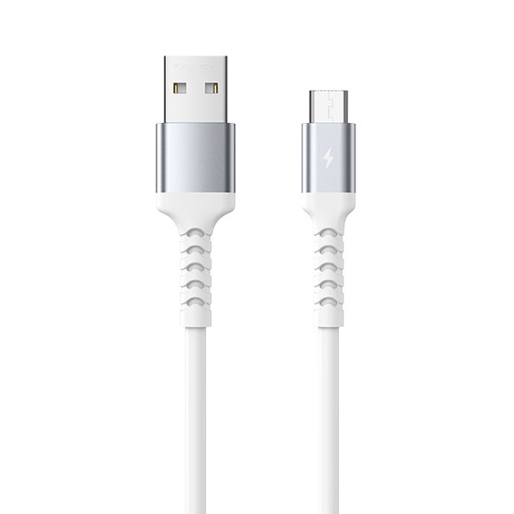 Câble de données souple anti-casse REMAX RC-C008 2,4 A TPE, longueur 1 m, USB vers micro USB, USB vers 8 broches, USB vers USB-C/Type-C