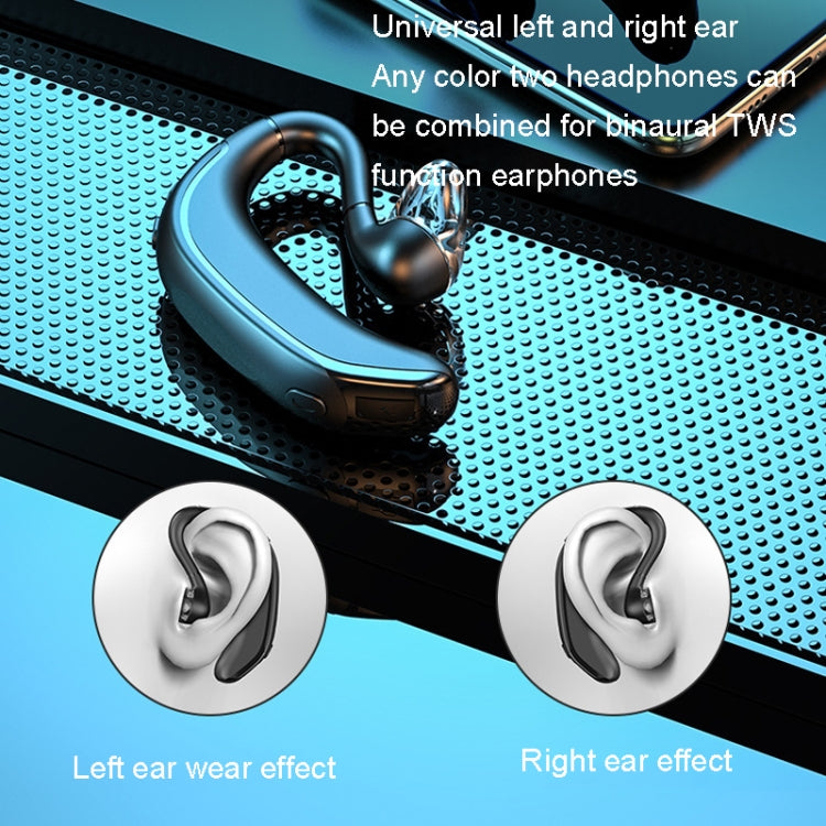 M-800 Left and Right Rotation Business Stereo Bluetooth Earphone, M-800 Skin Color, M-800 White, M-800 Black, M-800 Blue, M-800 Grey