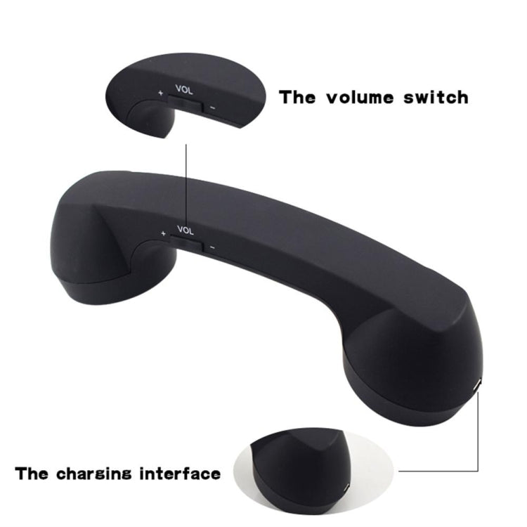 Bluetooth Wireless Connection Retro Microphone External Mobile Phone Handset, Bluetooth Red, Bluetooth Pink, Bluetooth Black, Bluetooth White, Bluetooth Sky Blue, Bluetooth Yellow