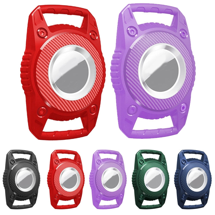 Étui de protection pour AirTag, triple protection, étanche IPX7, avec localisateur, rouge, noir, bleu roi, vert foncé, violet
