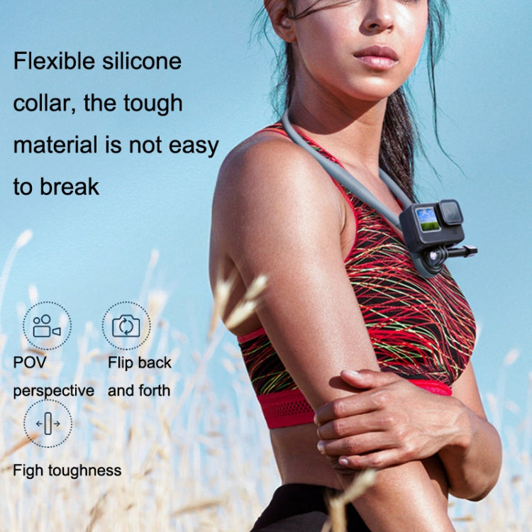For GoPro11 / 9 / Action 3 TELESIN TE-HNB-001 Magnetic Halter Bracket Action Camera Shooting Collar, Style:, TE-HNB-001 Standard Version, TE-HNB-001 MAX Version