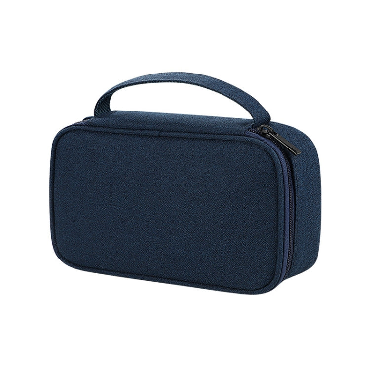 SM03DZ Waterproof Wear-resistant Digital Accessories Storage Bag, 20x5.3x12cm(Navy Blue), 20x5.3x12cm(Gray), 20x5.3x12cm(Pink), 20x5.3x12cm(Black), 20x5.3x12cm(Dark Gray)