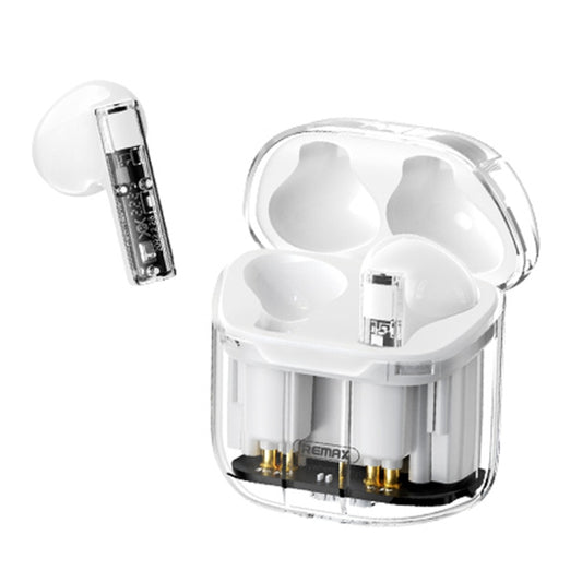 REMAX CozyBuds 6C transparent TWS earbuds with low-delay wireless Bluetooth connectivity