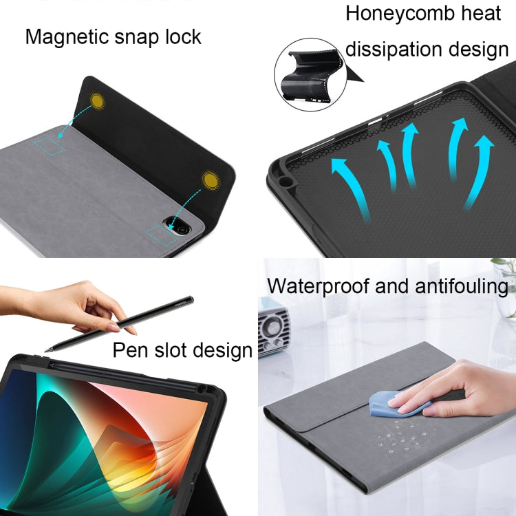 All-inclusive Anti-drop Tablet Magnetic Protective Case with Pen Slot, For Xiaomi 5/Pro/5G 11 inch