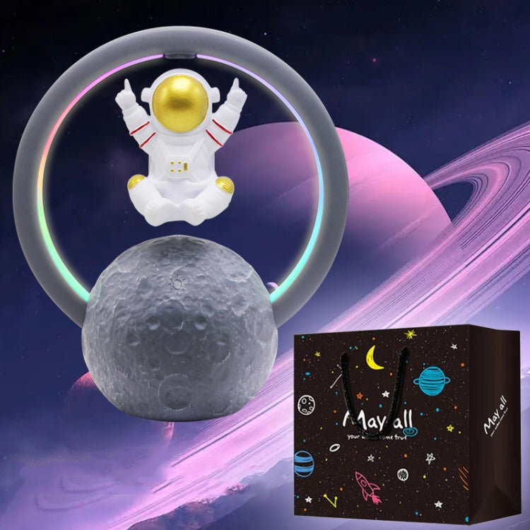 Enceinte Bluetooth suspendue astronaute Y-598, caisson de basses lumineux RVB, caractéristiques : 598A doré, 598A argenté, 598B doré, 598B argenté, 598A doré + sac cadeau, 598A argenté + sac cadeau, 598B doré + sac cadeau, 598B argenté + sac cadeau