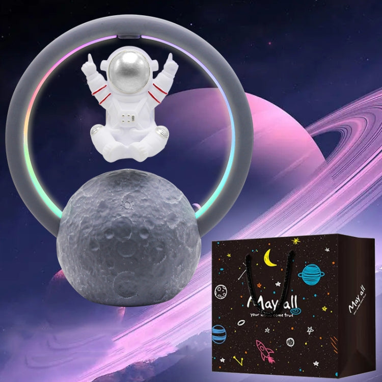 Enceinte Bluetooth suspendue astronaute Y-598, caisson de basses lumineux RVB, caractéristiques : 598A doré, 598A argenté, 598B doré, 598B argenté, 598A doré + sac cadeau, 598A argenté + sac cadeau, 598B doré + sac cadeau, 598B argenté + sac cadeau