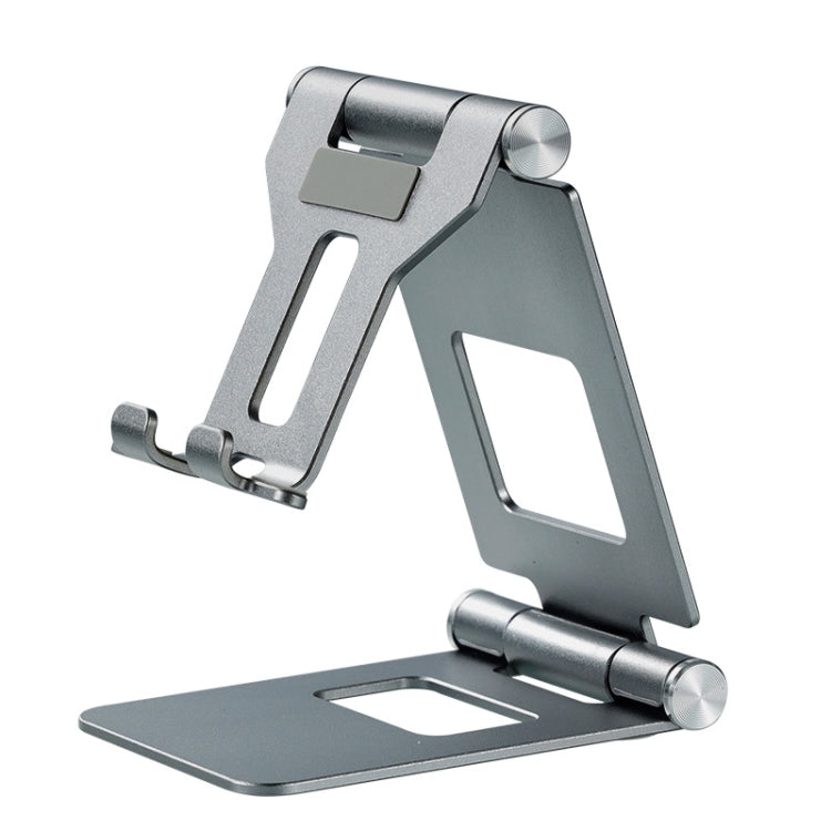 Z10A  Aluminum Alloy Double Folding Mobile Phone Holder Desktop Tablet Lazy Holder
