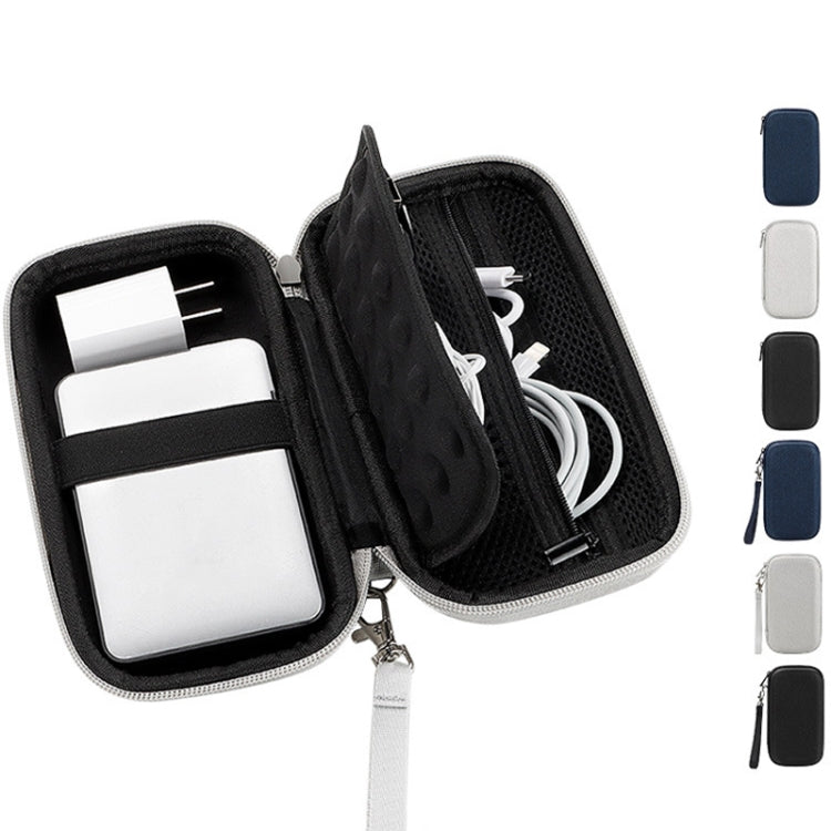 YK03 Multifunctional EVA Hard Shell Shockproof and Anti-drop Digital Storage Bag, Gray, Black, with Handle (Gray), with Handle (Navy Blue), with Handle (Black), with Airbags (Gray), with Airbags (Navy Blue), with Airbags (Black)