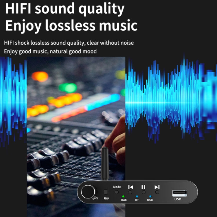 5.1 Bluetooth Optical Fiber Coaxial USB Receiver Transmitter With Remote Control, A05