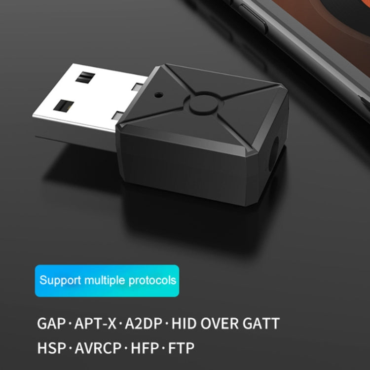 A30 USB Bluetooth 5.0 Receiver Transmitter Wireless Audio Adapter, A30