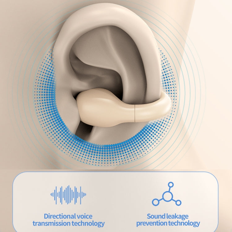 M10 IPX5 Waterproof Ear Clip Bluetooth Earphones, Style:, M10 Single Green, M10 Single Black, M10 Single White, M10 Single Pink, M10 Single Skin Color, M10 Doble White, M10 Doble Pink, M10 Doble Green, M10 Doble Skin Color, M10 Doble Black