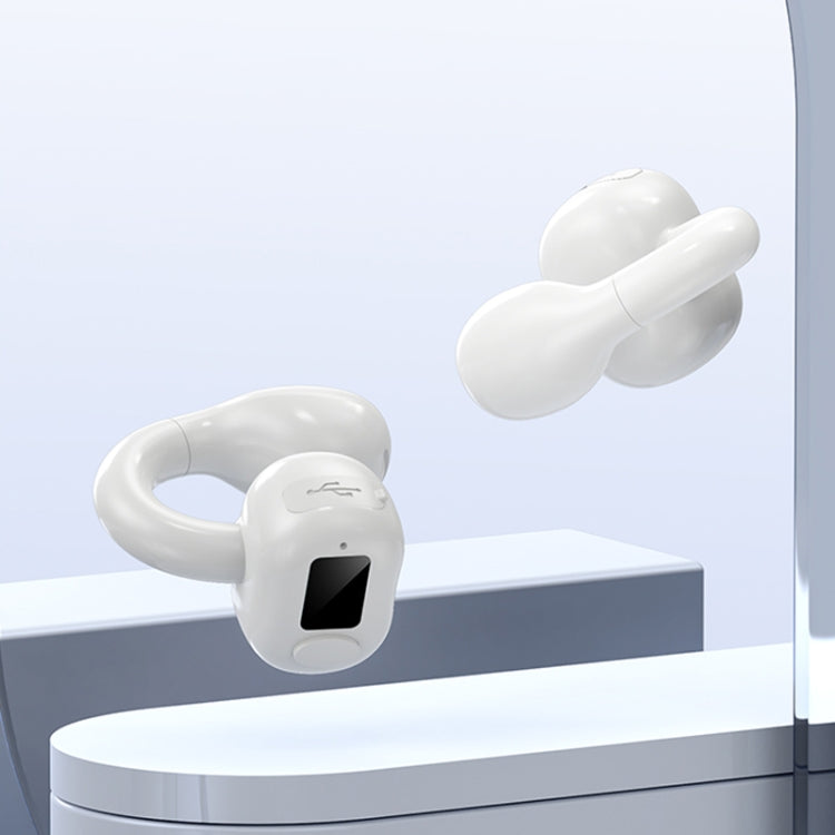 M10 IPX5 Waterproof Ear Clip Bluetooth Earphones, Style:, M10 Single Green, M10 Single Black, M10 Single White, M10 Single Pink, M10 Single Skin Color, M10 Doble White, M10 Doble Pink, M10 Doble Green, M10 Doble Skin Color, M10 Doble Black