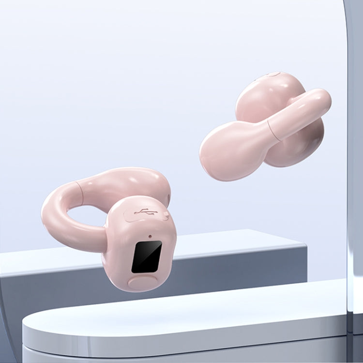 M10 IPX5 Waterproof Ear Clip Bluetooth Earphones, Style:, M10 Single Green, M10 Single Black, M10 Single White, M10 Single Pink, M10 Single Skin Color, M10 Doble White, M10 Doble Pink, M10 Doble Green, M10 Doble Skin Color, M10 Doble Black