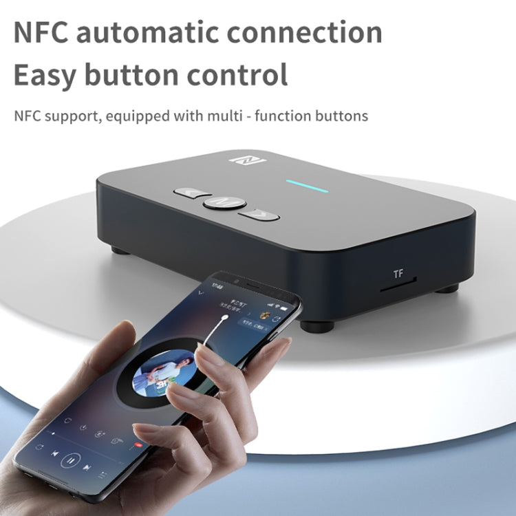 A2 NFC 5.1 Bluetooth U Disk/TF Card/AUX/RCA Receiving Transmitter, A2
