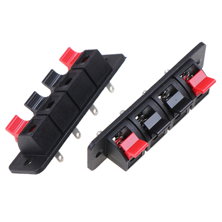 WP4-4 30pcs 4-Position Spring Wiring Speaker Clip Aging Test Column