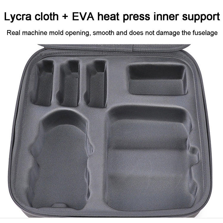 For DJI Mini 3 / Mini 3 Pro  BKANO PU Storage Bag Portable Shoulder Bag Messenger Bag, M3-012 RC-N1 Version, M3-012 RC Version