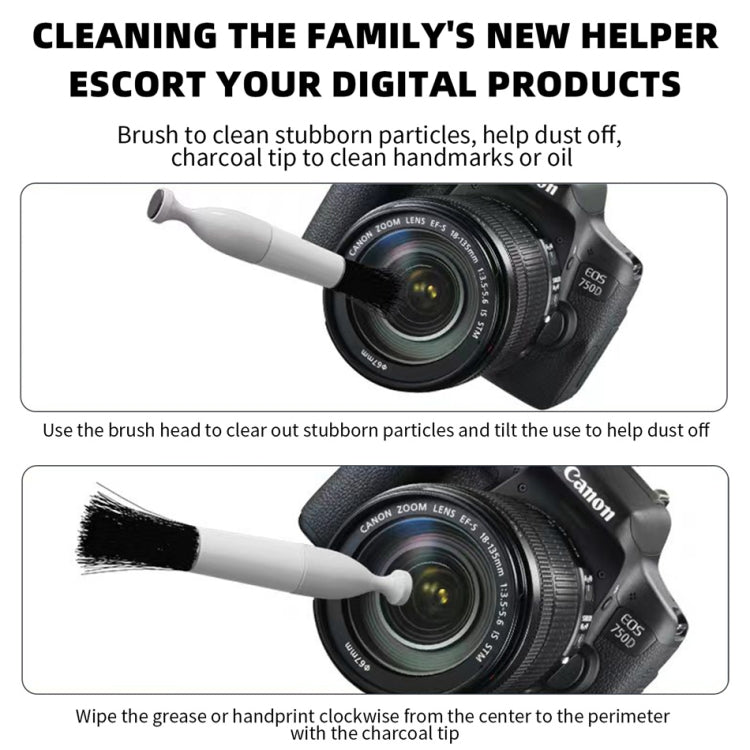 Q6S 10-in-1 Bluetooth Headphone Cleaning Pen Mobile Computer Keyboard Screen Digital Camera Cleaning Kit, Q6S (White), Q6S (Black), Q6S ( (Blue), Q6S (Pink)