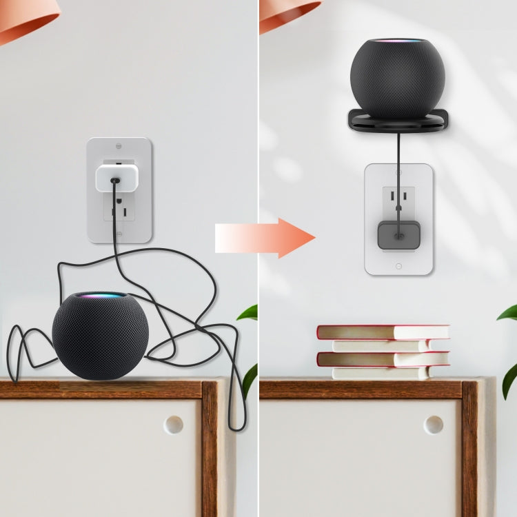 For Apple HomePod Mini AhaStyle PT149 Smart Speaker Stand, AhaStyle PT149(Black), AhaStyle PT149(White)
