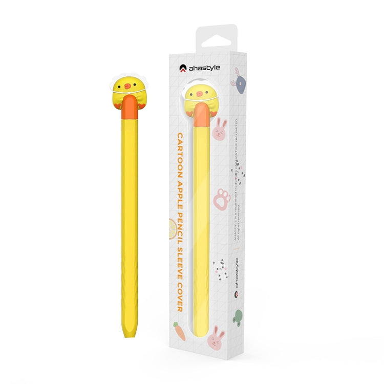 For Apple Pencil 2 AhaStyle PT-LC129 Pen Case Cartoon Silicone Protective Case