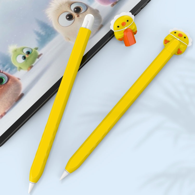 For Apple Pencil 2 AhaStyle PT-LC129 Pen Case Cartoon Silicone Protective Case