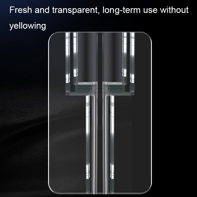 10pcs Square Transparent Data Cable Protective Sleeve Durable Break-Resistant Cable Winder