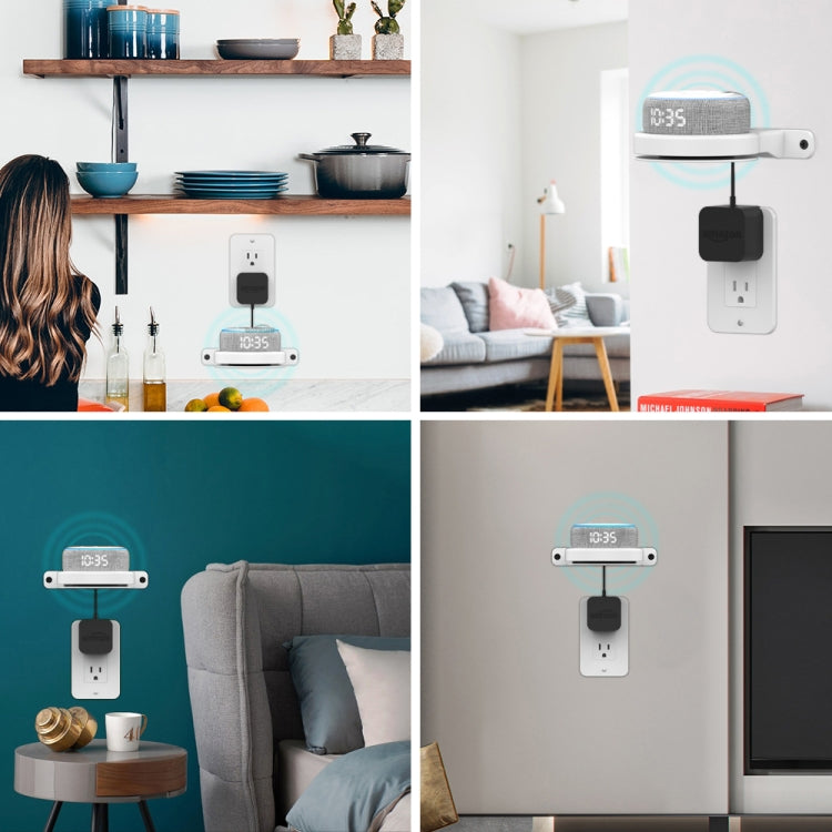 AhaStyle DD96 Stand Wall Storage Stand, For Amazon Echo Dot 3/4, For Google Wifi, For Apple HomePod Mini