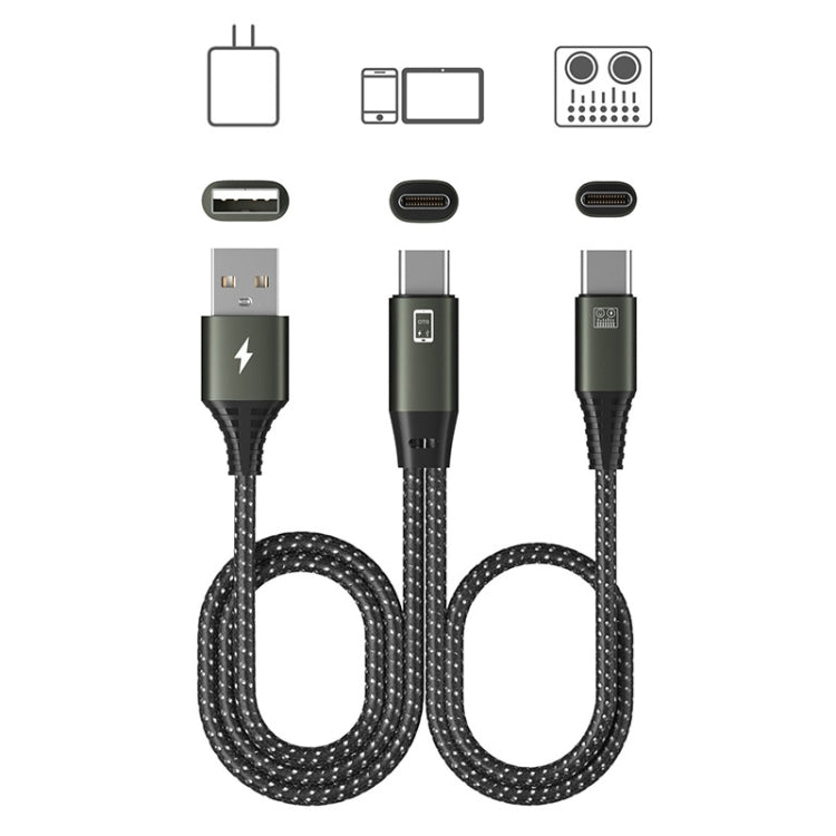 Live OTG Sound Card Cable Mobile Phone Charging Audio Recording Data Cable, T22 8 Pin To Type-C/USB-C+USB, T25 8 Pin To Type-C/USB-C, T28 Type-C/USB-C To Type-C/USB-C, T29 Type-C/USB-C To Type-C/USB-C+USB