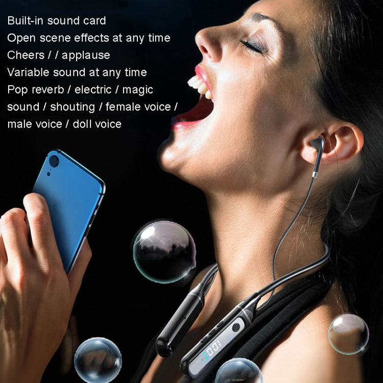 Écouteurs Bluetooth Live SN-537K 5.3 avec carte son intégrée et récepteur sans fil pour le sport