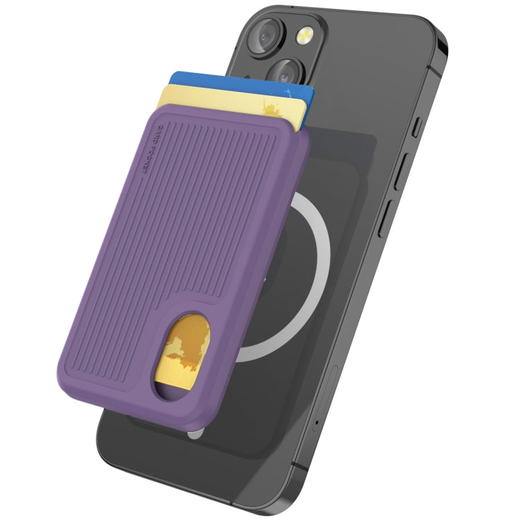 AhaStyle PT133-B Magnetic Vertical Silicone Card Holder, PT133-B(Pink), PT133-B(Black), PT133-B(Grey), PT133-B(Midnight Blue), PT133-B(Purple)