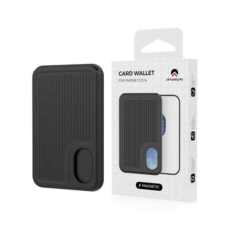 AhaStyle PT133-B Magnetic Vertical Silicone Card Holder, PT133-B(Pink), PT133-B(Black), PT133-B(Grey), PT133-B(Midnight Blue), PT133-B(Purple)