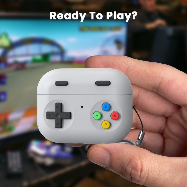 For AirPods Pro 2 AhaStyle DD04 Split Silicone Cartoon Earphone Protective Case, DD04(Blue), DD04(Green)