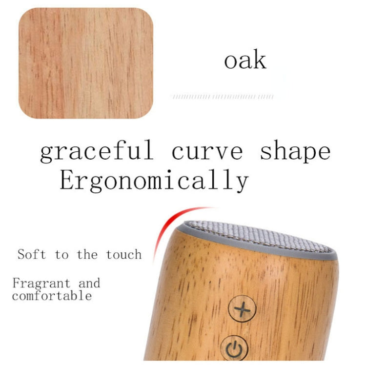 BT811 Mini Wooden Wireless Bluetooth Speaker Support TF Card & 3.5mm AUX, BT811 (Black), BT811 (Silver Gray)