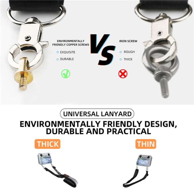 For DJI Mini 3 Pro RC Smart Controller RCSTQ Lanyard Drone Accessories, Thin Type, Thick Type