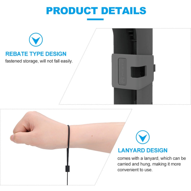 For DJI OSMO Pocket 2 RCSTQ Carrying Case Storage Bag Box With Lanyard, For DJI OSMO Pocket 2